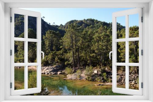 Fototapeta Naklejka Na Ścianę Okno 3D - Solenzara rivière de Corse