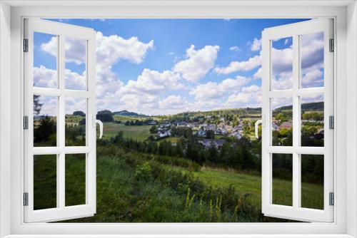 Fototapeta Naklejka Na Ścianę Okno 3D - Blick auf Cobbenrode, Eslohe, Sauerland, HSK
