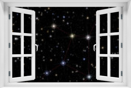 Fototapeta Naklejka Na Ścianę Okno 3D - Constellation of Virgo.