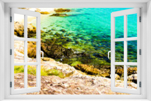 Fototapeta Naklejka Na Ścianę Okno 3D - Oblivion Waters Bright Holiday