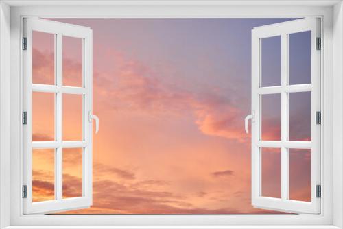 Fototapeta Naklejka Na Ścianę Okno 3D - Colorful Sky Canvas