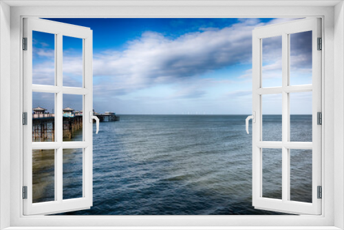 Fototapeta Naklejka Na Ścianę Okno 3D - Llandudno Pier
