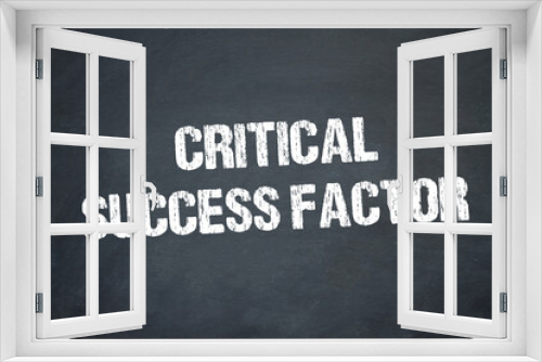 Critical Success Factor	