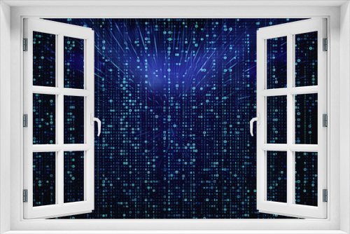 binary codes cyber tech background, modern futuristic digital technology wallpaper