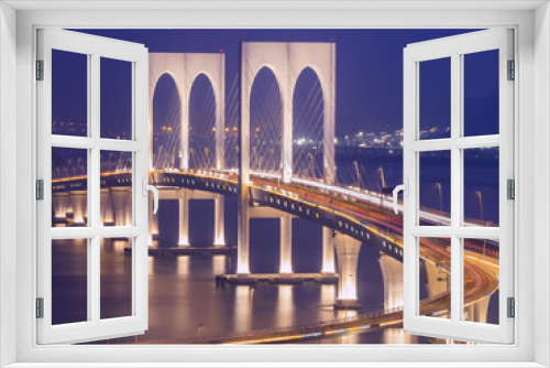 Fototapeta Naklejka Na Ścianę Okno 3D - Sai Van Bridge
