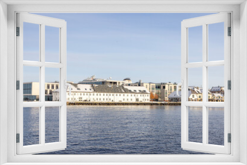 Aalesund(Ålesund) harbor on a great winter day