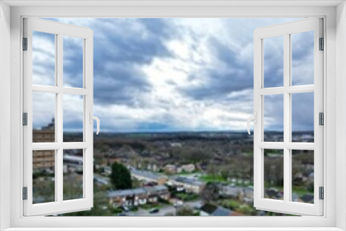 Fototapeta Naklejka Na Ścianę Okno 3D - Panoramic View of Stevenage City of England Great Britain