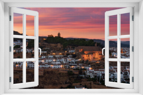 Fototapeta Naklejka Na Ścianę Okno 3D - Panorama of the city of Antequera