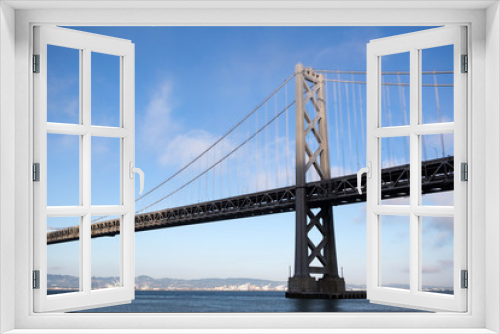 Fototapeta Naklejka Na Ścianę Okno 3D - Oakland Bay Bridge in San Francisco