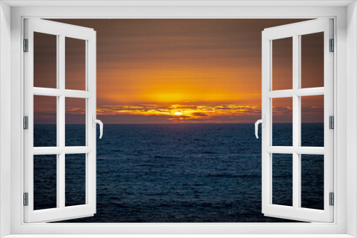 Fototapeta Naklejka Na Ścianę Okno 3D - Sonnenuntergang in Ericeira Portugal