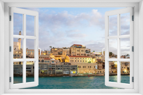 Fototapeta Naklejka Na Ścianę Okno 3D - Jaffa port.