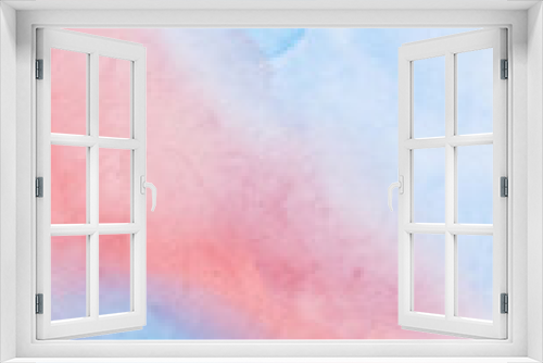 Fototapeta Naklejka Na Ścianę Okno 3D - Abstract blue red watercolor paint background. Vector illustration