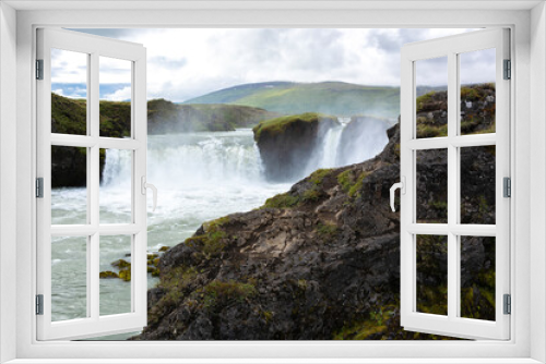 Fototapeta Naklejka Na Ścianę Okno 3D - Gullfoss waterfall in Iceland. The most powerful waterfall in Europe.