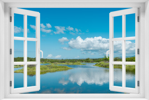 Fototapeta Naklejka Na Ścianę Okno 3D - Keālia Pond National Wildlife Refuge, Maui Hawaii