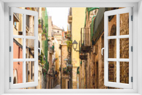Fototapeta Naklejka Na Ścianę Okno 3D - Rundgang durch die Altstadt von Tarragona