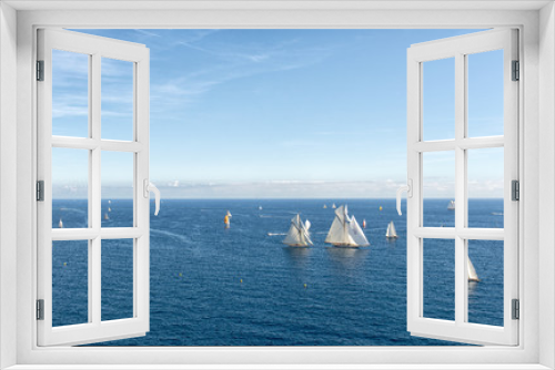 Fototapeta Naklejka Na Ścianę Okno 3D - Sailboats in regatta