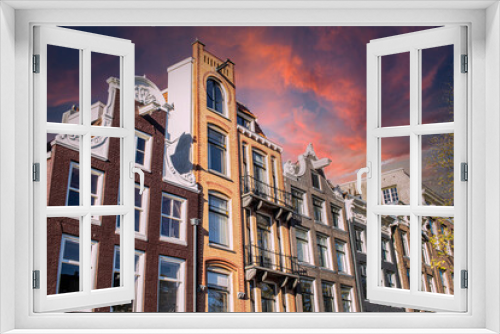 Fototapeta Naklejka Na Ścianę Okno 3D - Amsterdam