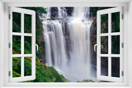 Fototapeta Naklejka Na Ścianę Okno 3D - waterfall Ramboda