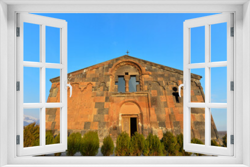Fototapeta Naklejka Na Ścianę Okno 3D - The Hovhannavank Monastery in Ohanavan, Aragatsotn Province, Armenia