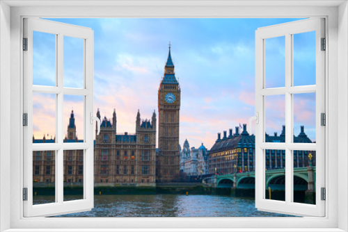 Fototapeta Naklejka Na Ścianę Okno 3D - London