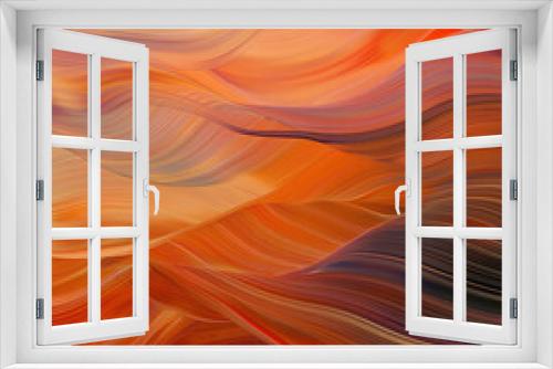 Abstract swirls in warm hues, flowing texture, modern art.