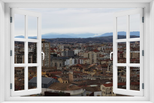 Fototapeta Naklejka Na Ścianę Okno 3D - Girona's Timeless Charm: A Visual Journey Through History