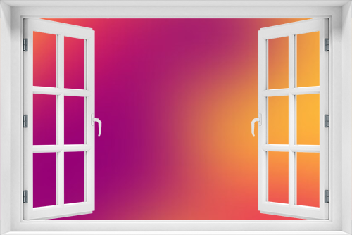 Fototapeta Naklejka Na Ścianę Okno 3D - Orange, Magenta Soft Gradient