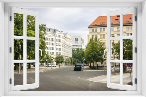 Fototapeta Naklejka Na Ścianę Okno 3D - beautiful street in Berlin