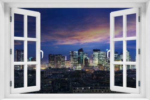 Fototapeta Naklejka Na Ścianę Okno 3D - Quartier de la Défense