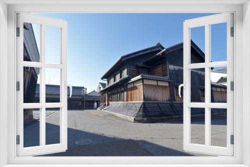 Fototapeta Naklejka Na Ścianę Okno 3D - 伏見の酒蔵　京都市伏見区