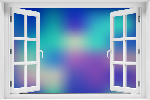 Fototapeta Naklejka Na Ścianę Okno 3D - Light BLUE vector abstract template.