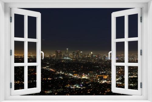 Fototapeta Naklejka Na Ścianę Okno 3D - Los Angeles vom Griffith Observatory
