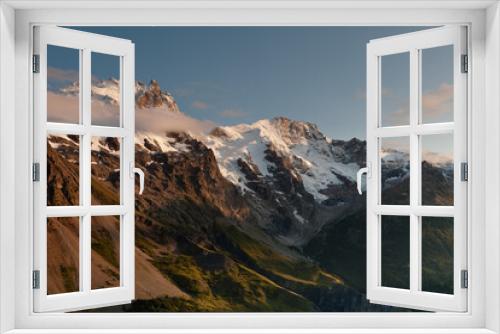Fototapeta Naklejka Na Ścianę Okno 3D - Massif de la Meije