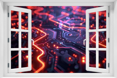 Artificial Intelligence Creates Abstract Circuit Design in Cyberspace
