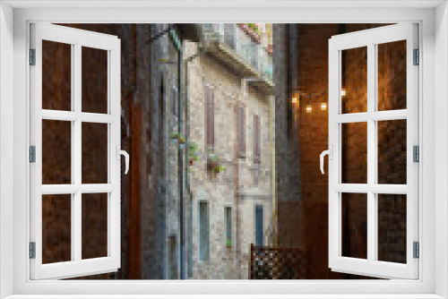 Fototapeta Naklejka Na Ścianę Okno 3D - Perugia, historic city of Umbria, Italy