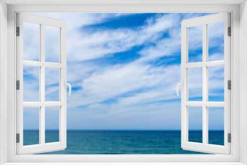 Fototapeta Naklejka Na Ścianę Okno 3D - 日本海と青空