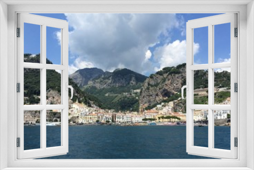 Fototapeta Naklejka Na Ścianę Okno 3D - Amalfiküste Italien