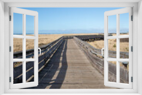 Fototapeta Naklejka Na Ścianę Okno 3D - Seaside Promenade