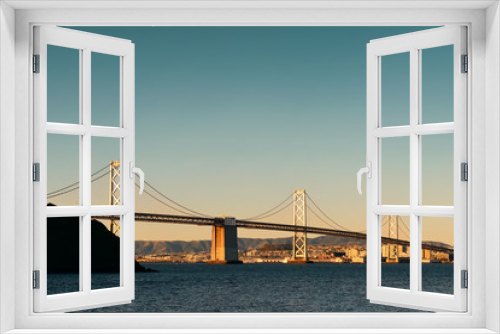 Fototapeta Naklejka Na Ścianę Okno 3D - San Francisco skyline