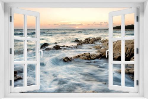 Fototapeta Naklejka Na Ścianę Okno 3D - dramatic sea