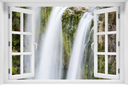 Fototapeta Naklejka Na Ścianę Okno 3D - New Zealand Waterfall