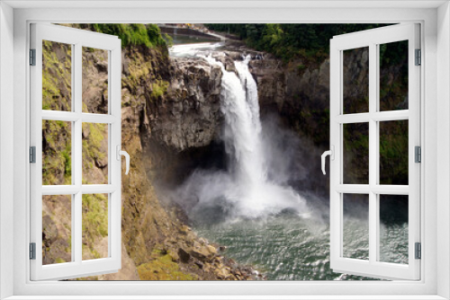 Fototapeta Naklejka Na Ścianę Okno 3D - Snoqualmie Fall, Seattle, Washington State, United States