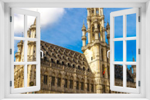 Fototapeta Naklejka Na Ścianę Okno 3D - The Grand Place in Brussels
