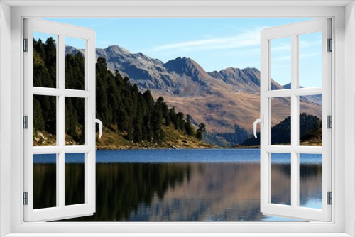Fototapeta Naklejka Na Ścianę Okno 3D - bergsee