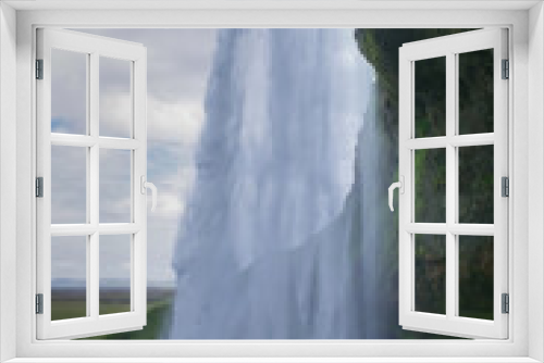 Fototapeta Naklejka Na Ścianę Okno 3D - Wasserfall 