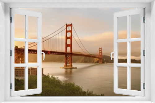 Fototapeta Naklejka Na Ścianę Okno 3D - Golden Gate Bridge, San Francisco, California