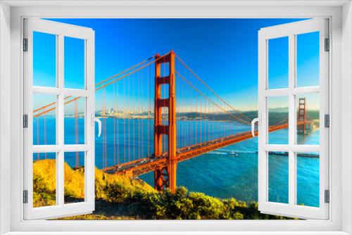 Fototapeta Naklejka Na Ścianę Okno 3D - Golden Gate, San Francisco, California, USA.