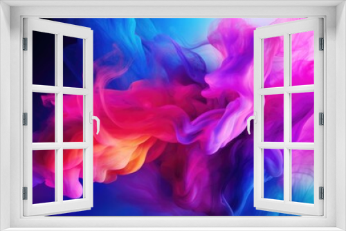 abstract colorful background with smoke in high colors