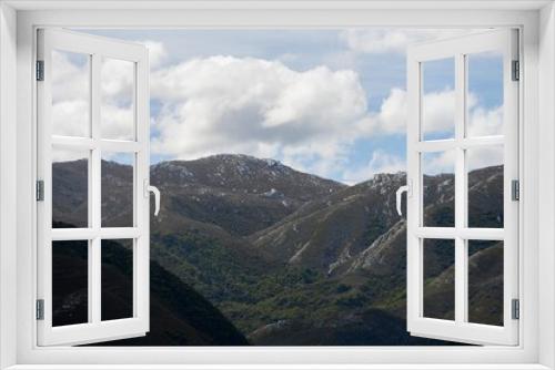 Fototapeta Naklejka Na Ścianę Okno 3D - beautiful rocky mountains and cliffs on the coastline of australia and tasmania