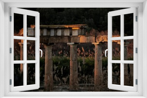 Fototapeta Naklejka Na Ścianę Okno 3D - greek temple